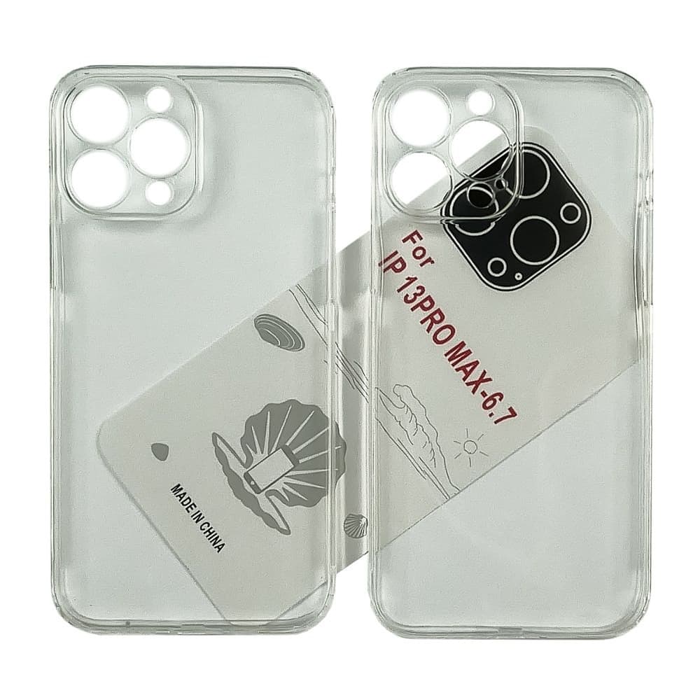 Чехол Apple iPhone 13 Pro Max, силиконовый, KST, прозорий