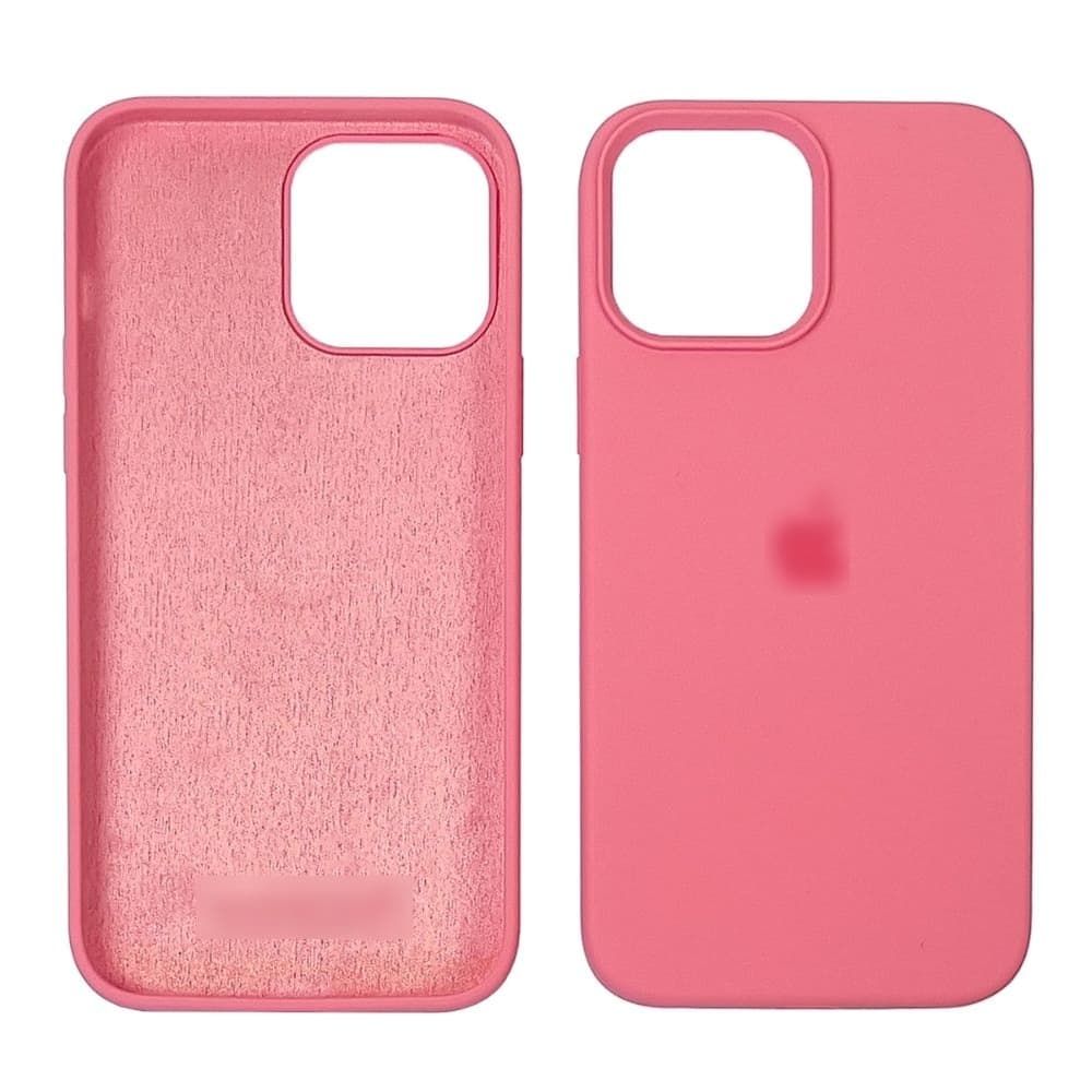 Чехол Apple iPhone 13 Pro Max, силиконовый, Full Silicone, рожевий