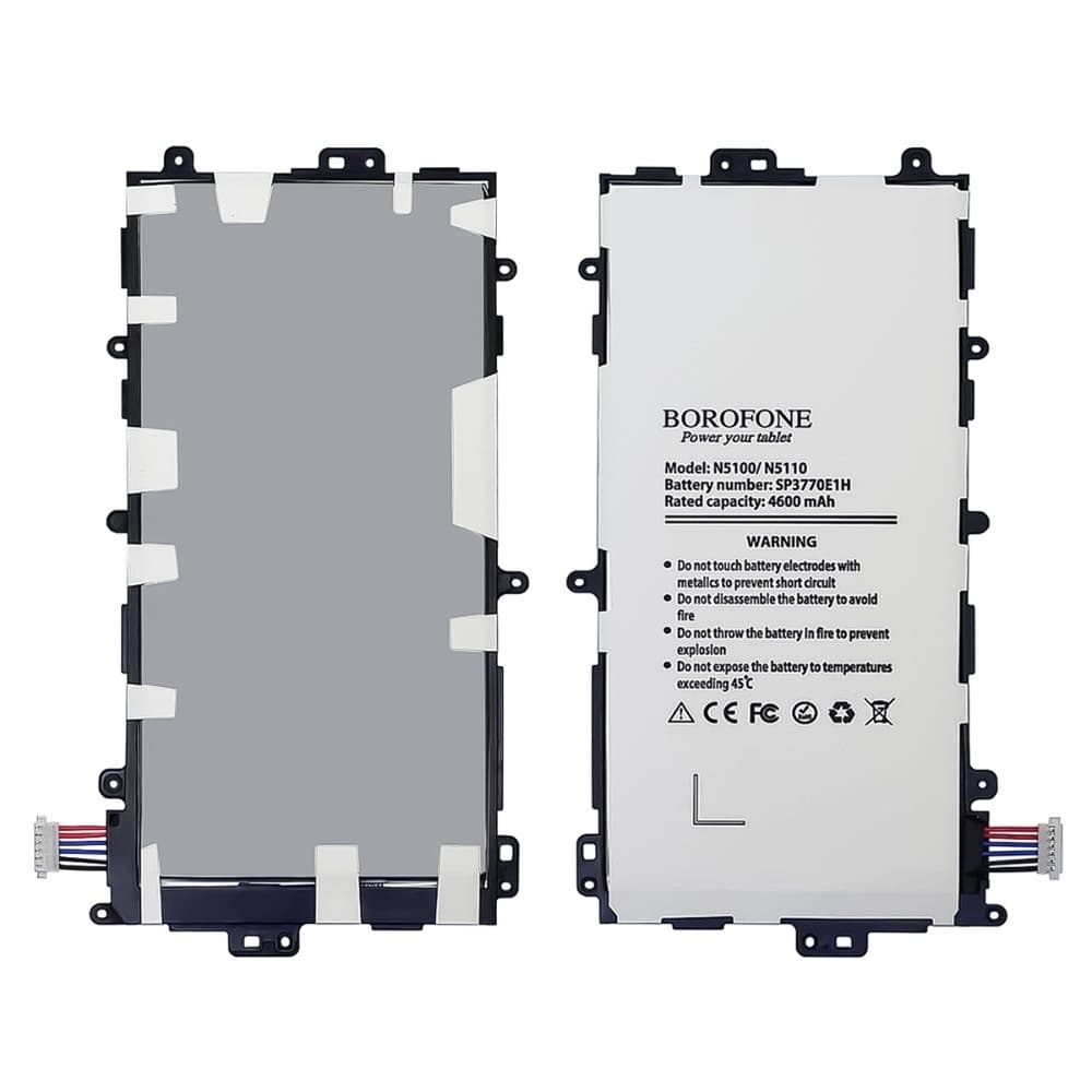 Акумулятор Samsung GT-N5100 Galaxy Note 8.0, GT-N5110 Galaxy Note 8.0, GT-N5120 Galaxy Note 8.0, SP3770E1H, Borofone | 3-12 міс. гарантії | АКБ, батарея, аккумулятор