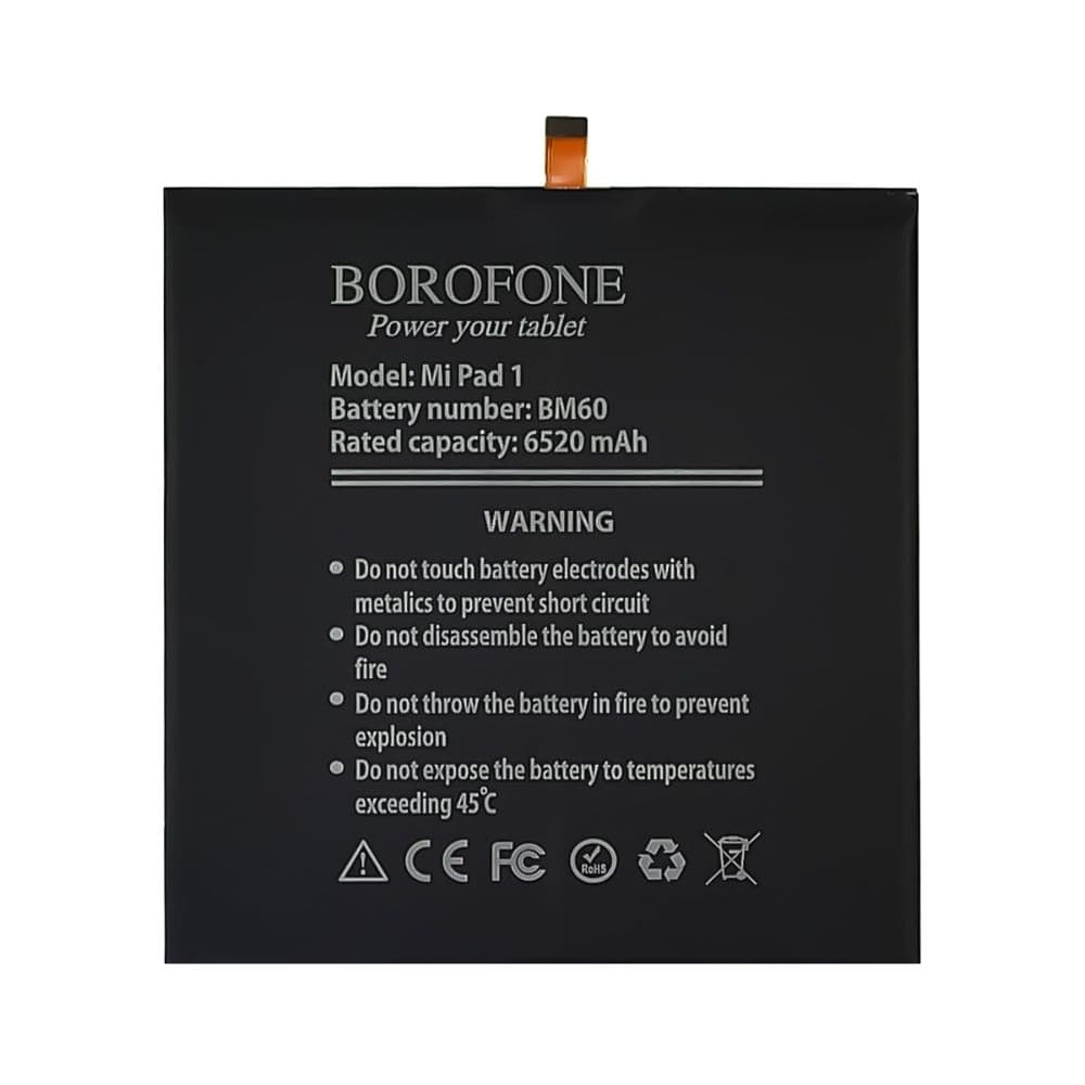 Акумулятор Xiaomi Mi Pad 7.9, BM60, Borofone | 3-12 міс. гарантії | АКБ, батарея, аккумулятор