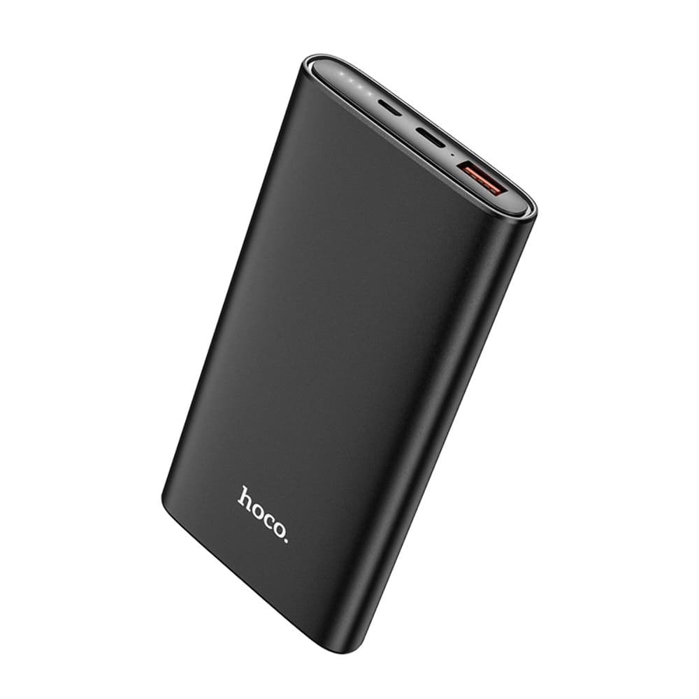 Power bank Hoco J83, 10000 mAh, Power Delivery (20 Вт), Quick Charge 3.0, чорний