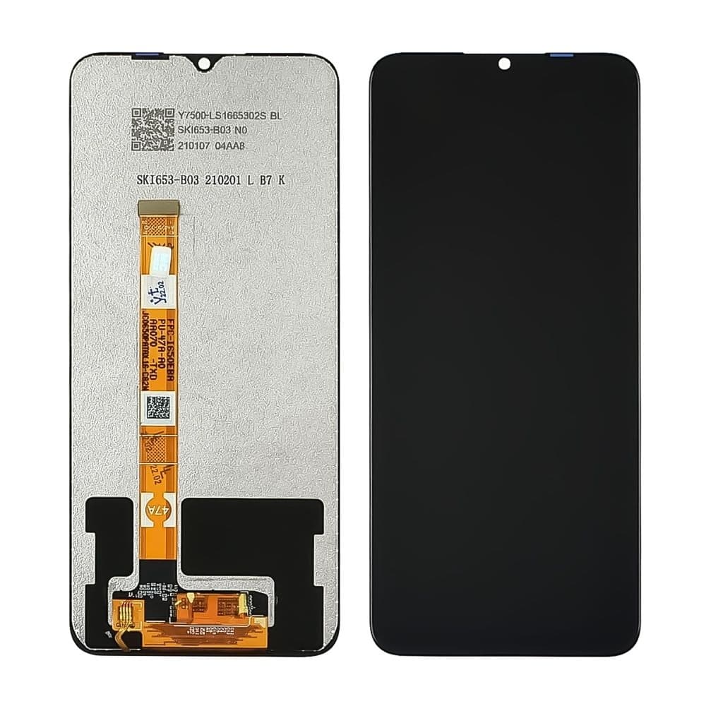 Дисплей Oppo A16, CPH2269, A16s, CPH2271, A54s, CPH2273, Realme C25, RMX3193, RMX3191, C25s, RMX3195, RMX3197, Narzo 50A, RMX3430, чорний | з тачскріном | Original (PRC) | дисплейный модуль, экран