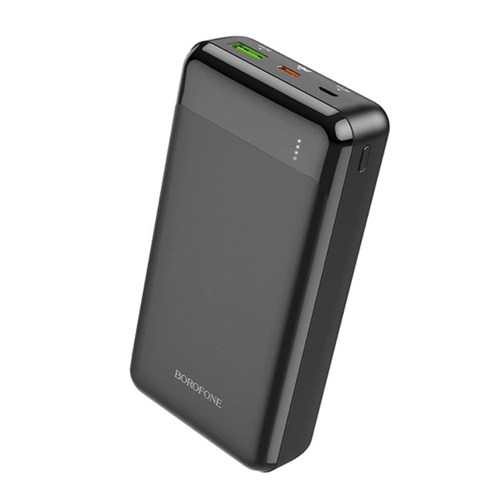 Power bank Borofone BJ19A, 20000 mAh, Power Delivery (20 Вт), Quick Charge 3.0, чорний