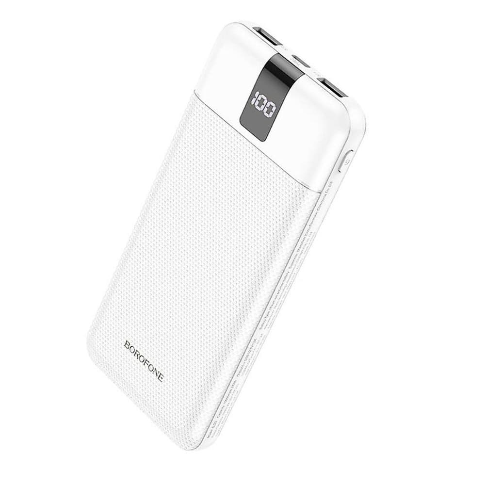 Power bank Borofone BJ20, 10000 mAh, білий