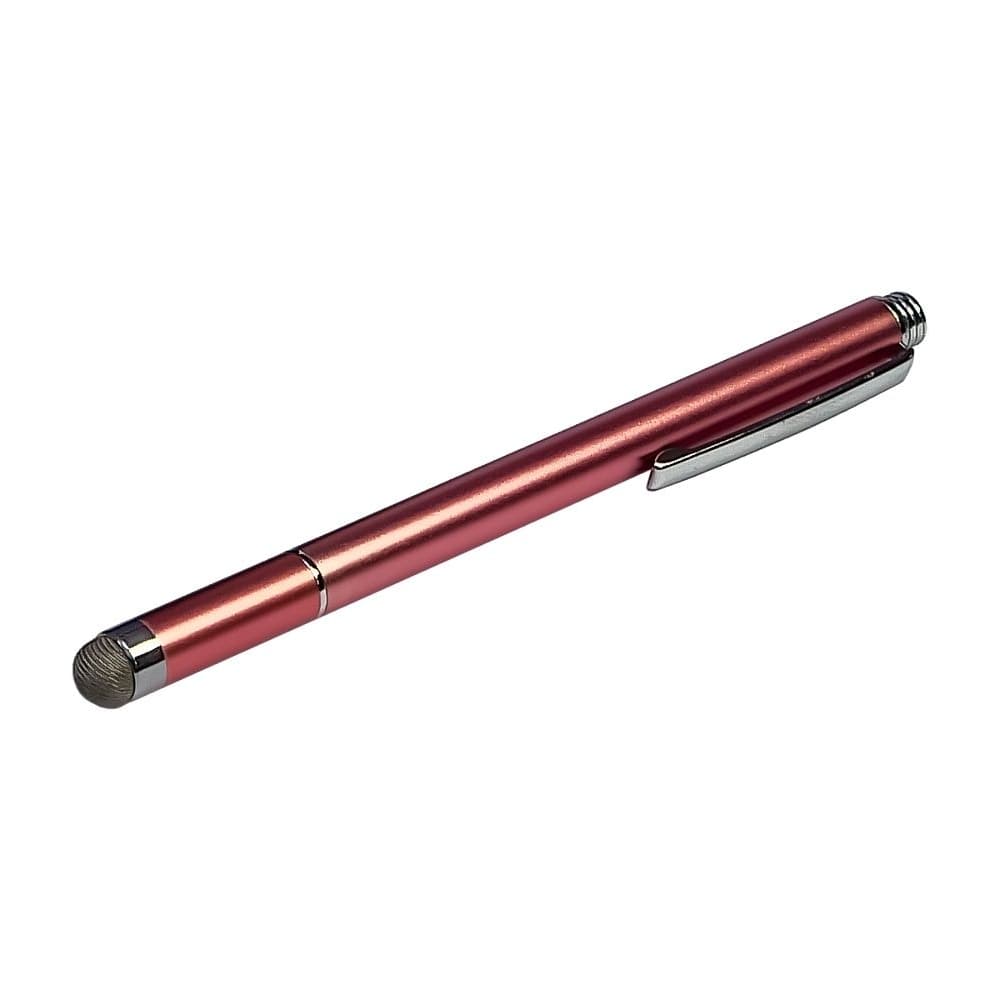 Стилус емкостный, высокоточный, Jot Pro, со съемной микроволоконной насадкой, алюминиевый, розовый