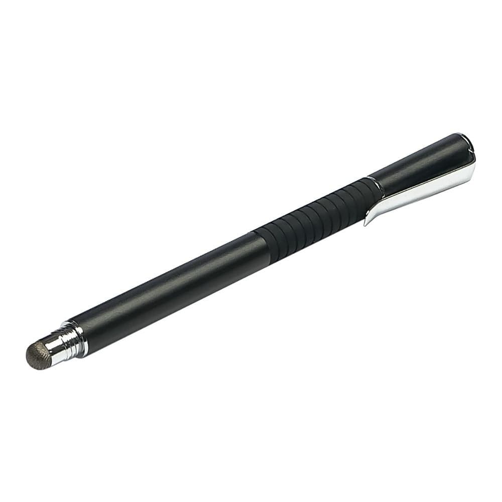 Стилус емкостный, высокоточный, Jot Pro, двусторонний, алюминиевый, с креплением, чорний