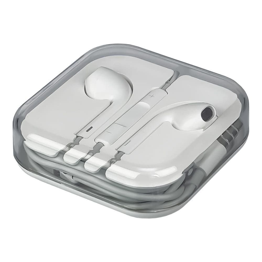 Наушники Apple разъем 3.5, белые