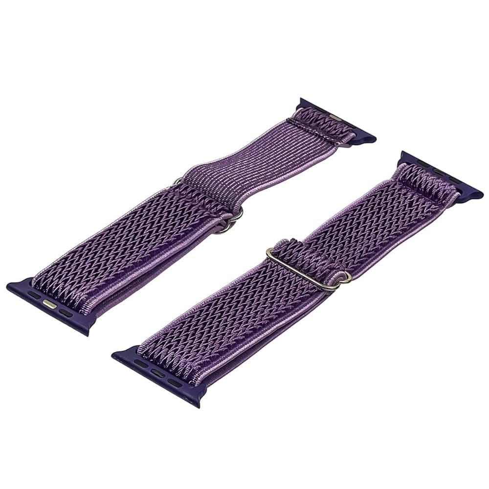 Ремешок нейлоновый для Apple Watch 38/ 40 мм, фіолетовий, один розмір