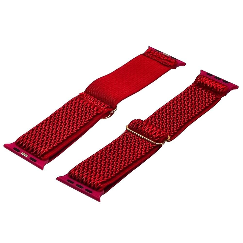 Ремешок нейлоновый для Apple Watch 38/ 40 мм, червоний, один розмір