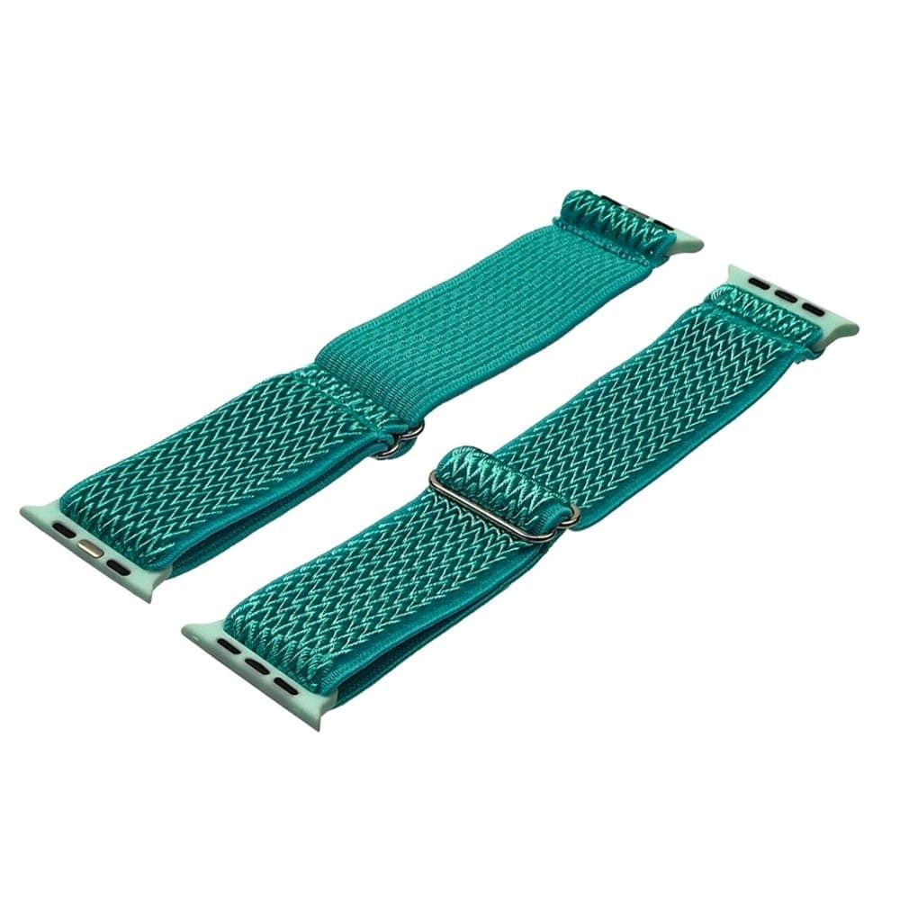 Ремешок нейлоновый для Apple Watch 38/ 40 мм, бірюзовий, один розмір