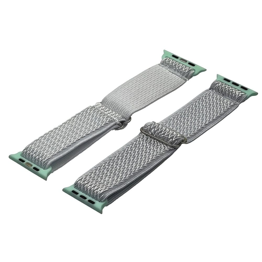 Ремешок нейлоновый для Apple Watch 42/ 44 мм, білий, один розмір