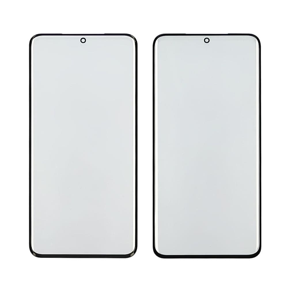 Стекло дисплея Samsung SM-G980 Galaxy S20, черное, c-OCA-пленкой | стекло тачскрина