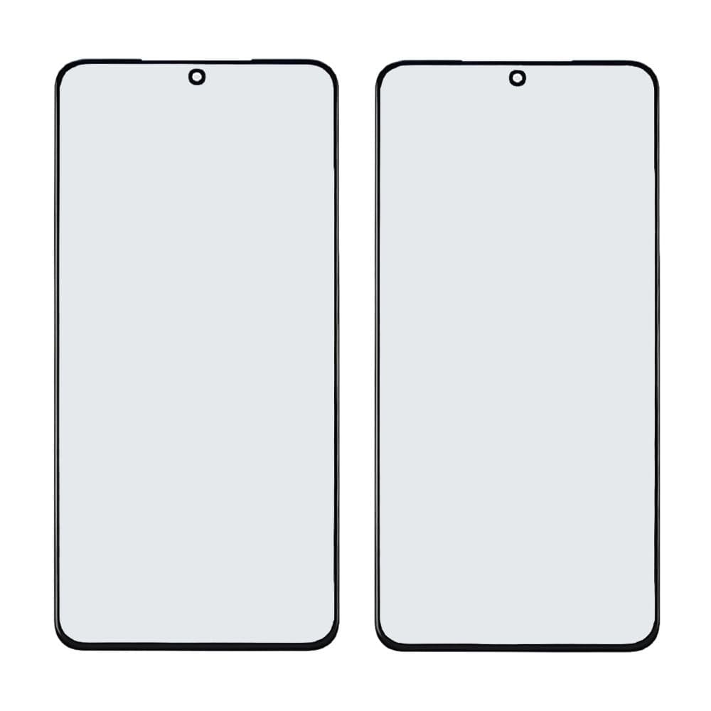 Стекло дисплея Samsung SM-G991 Galaxy S21 5G, черное, с OCA-пленкой | стекло тачскрина