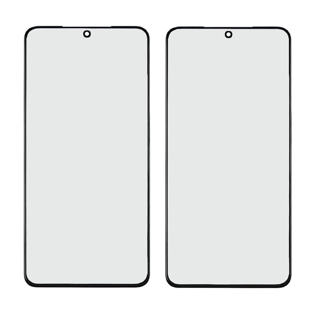 Стекло дисплея Samsung SM-G996 Galaxy S21 Plus 5G, черное, c OCA-пленкой | стекло тачскрина