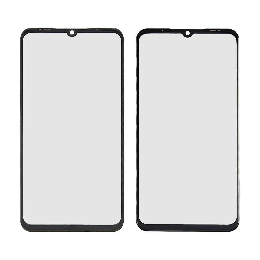 Стекло дисплея Meizu Note 9, M923, черное, с OCA-пленкой | стекло тачскрина