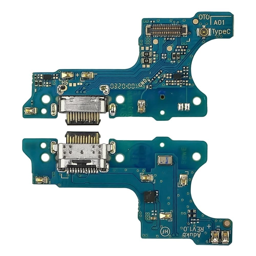 Плата зарядки Samsung SM-A013 Galaxy A01 Core, шлейф коннектора зарядки, с микрофоном, High Copy
