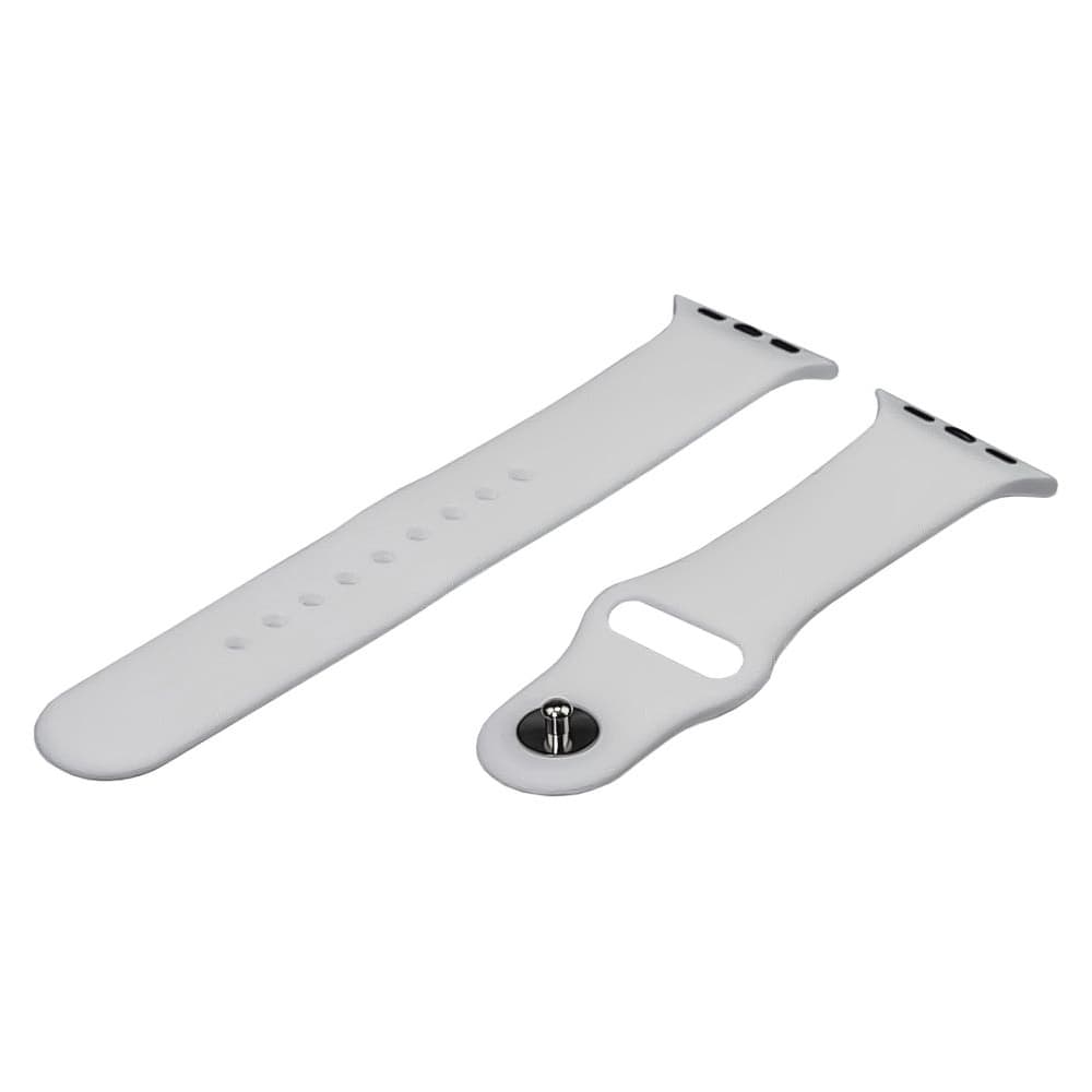 Ремінець силіконовий для Apple Watch Sport Band, 42 мм, 44 мм, 45 мм, розмір S, колір 02 | ремешок силиконовый