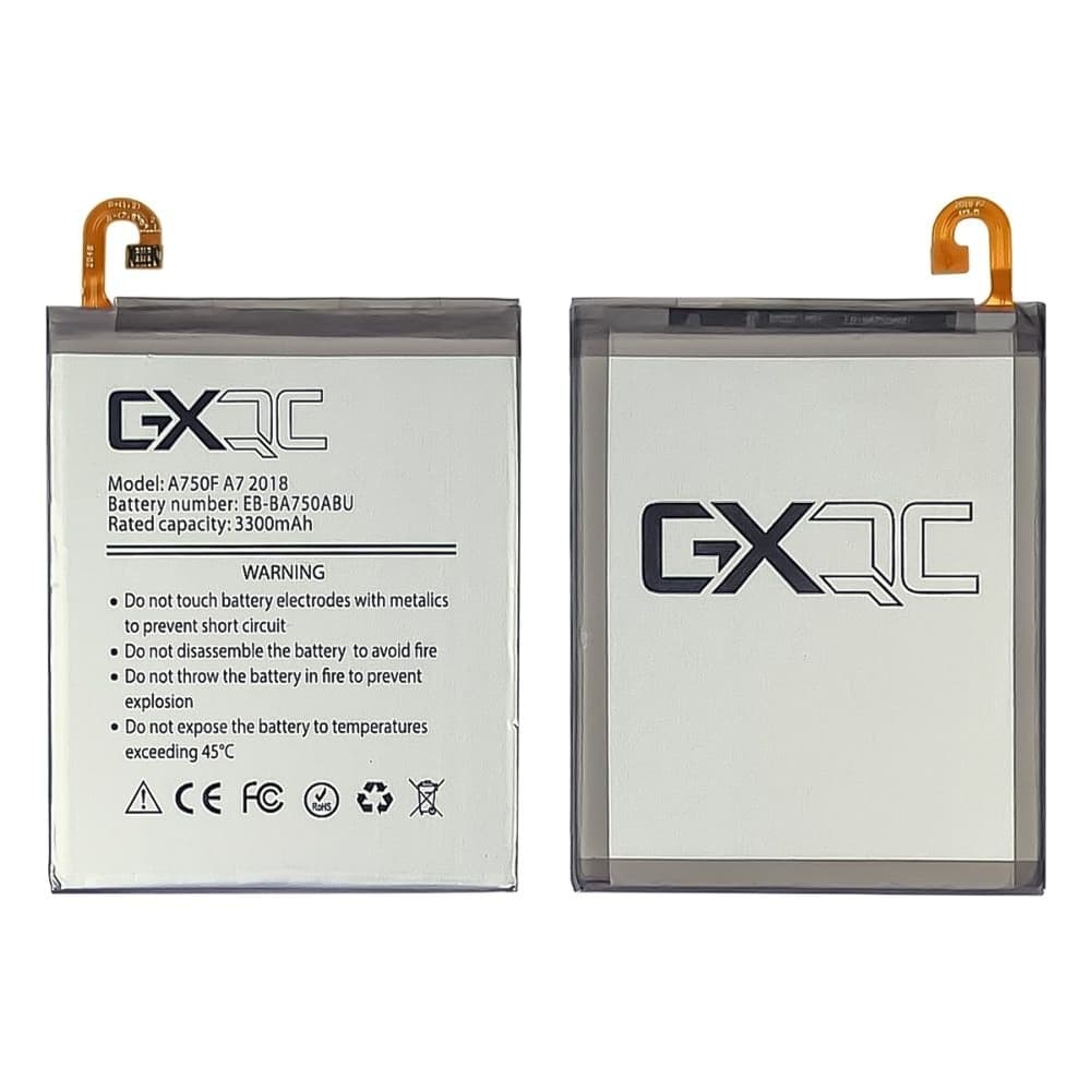 Акумулятор Samsung SM-A105 Galaxy A10, SM-M105 Galaxy M10, SM-A750 Galaxy A7 (2018), EB-BA750ABU, GX | 2-6 міс. гарантії | АКБ, батарея, аккумулятор