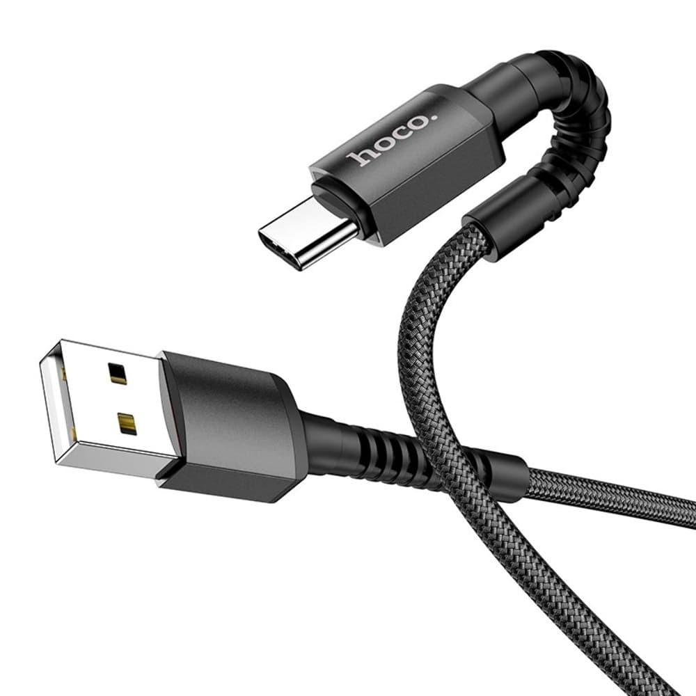 USB-кабель Hoco X71, Type-C, 3.0 А, 100 см, чорний