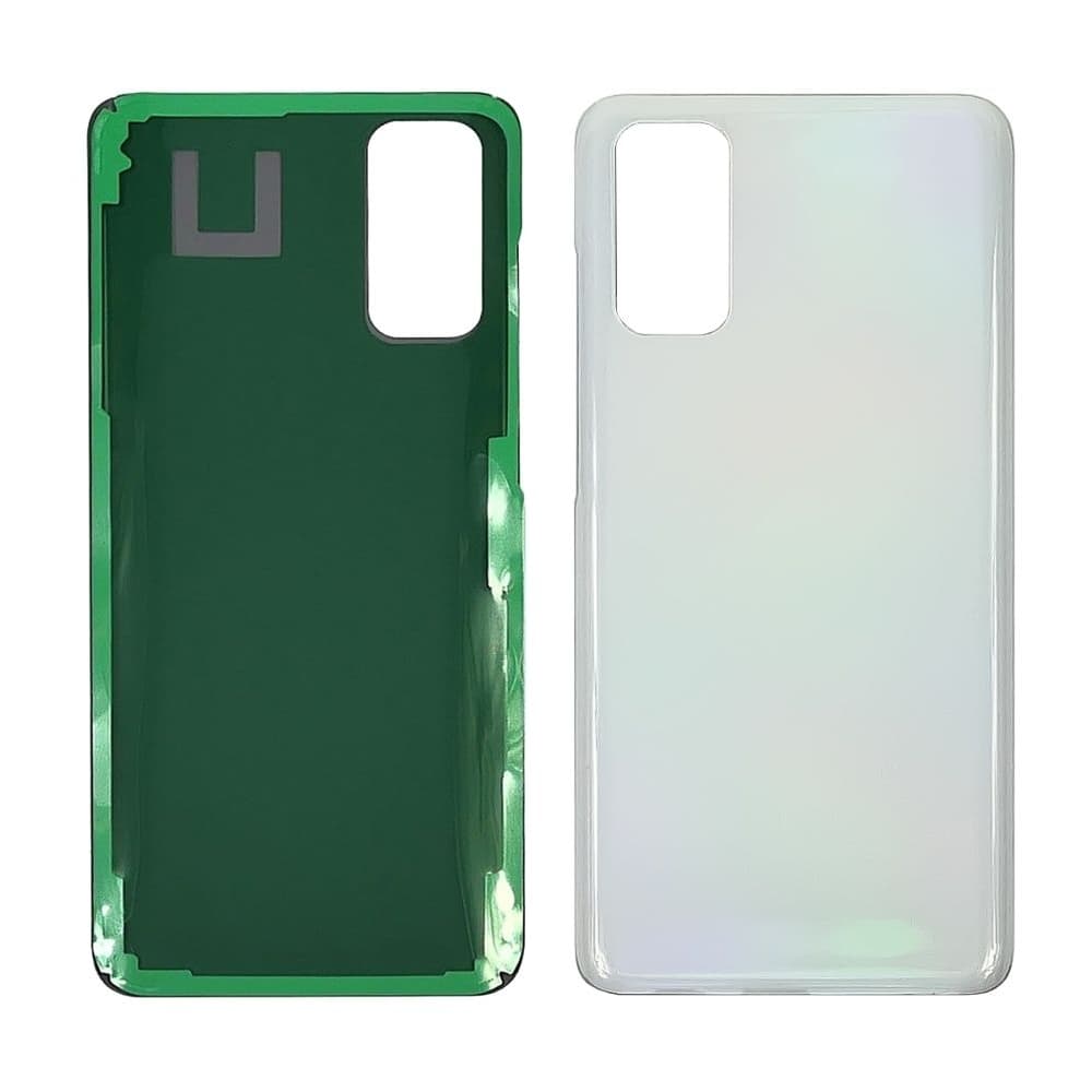 Задня кришка Samsung SM-G985 Galaxy S20 Plus, SM-G986 Galaxy S20 Plus 5G, біла, Cloud White, High Copy | корпус, задняя панель аккумулятора, АКБ, батареи