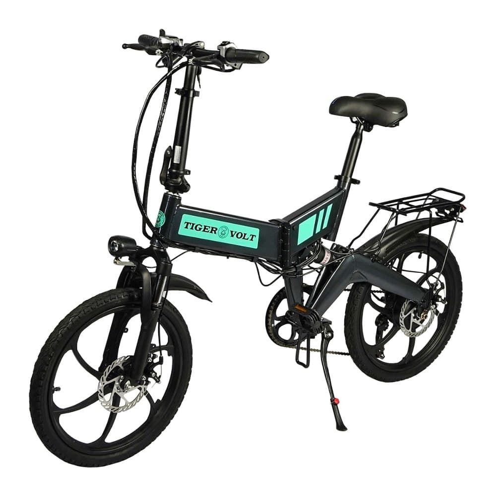 Электровелосипед ZM TigerVolt 20, титановый металлик, колеса 20