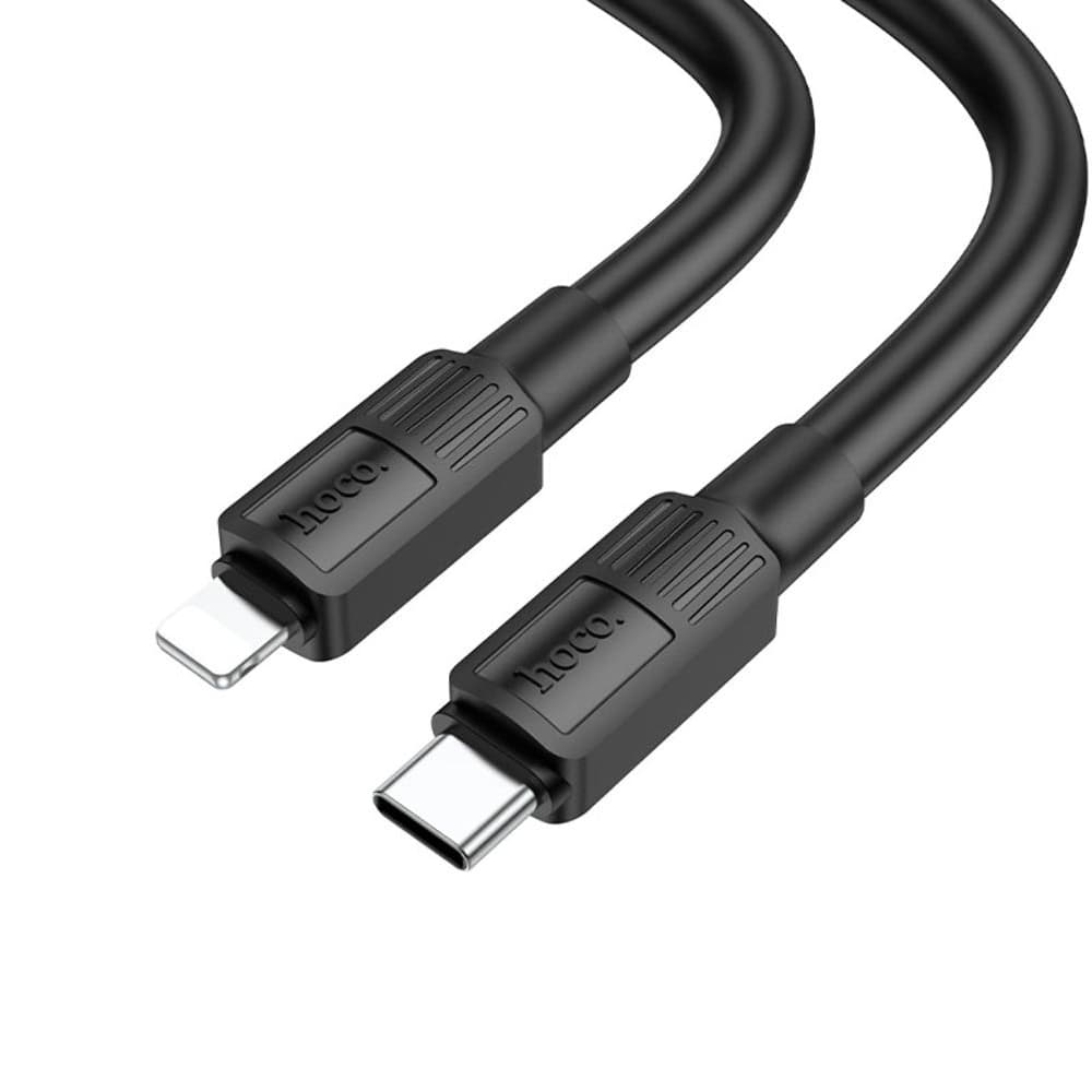 USB-кабель Hoco X84, Type-C на Lightning, Power Delivery (20 Вт), 100 см, чорний