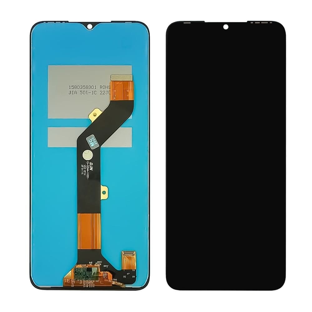 Дисплей Tecno Spark Go 2022, KG5, KG5h, KG5m, чорний | з тачскріном | Original (PRC) | дисплейный модуль, экран