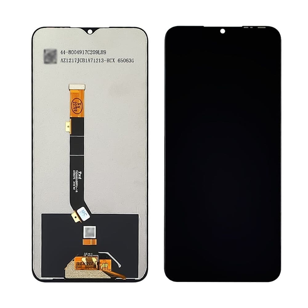 Дисплей Tecno Spark 8P, KG7, KG7H, KG7n, Spark 8T, Spark 9 Pro, Infinix Hot 11, чорний | з тачскріном | Original (PRC) | дисплейный модуль, экран