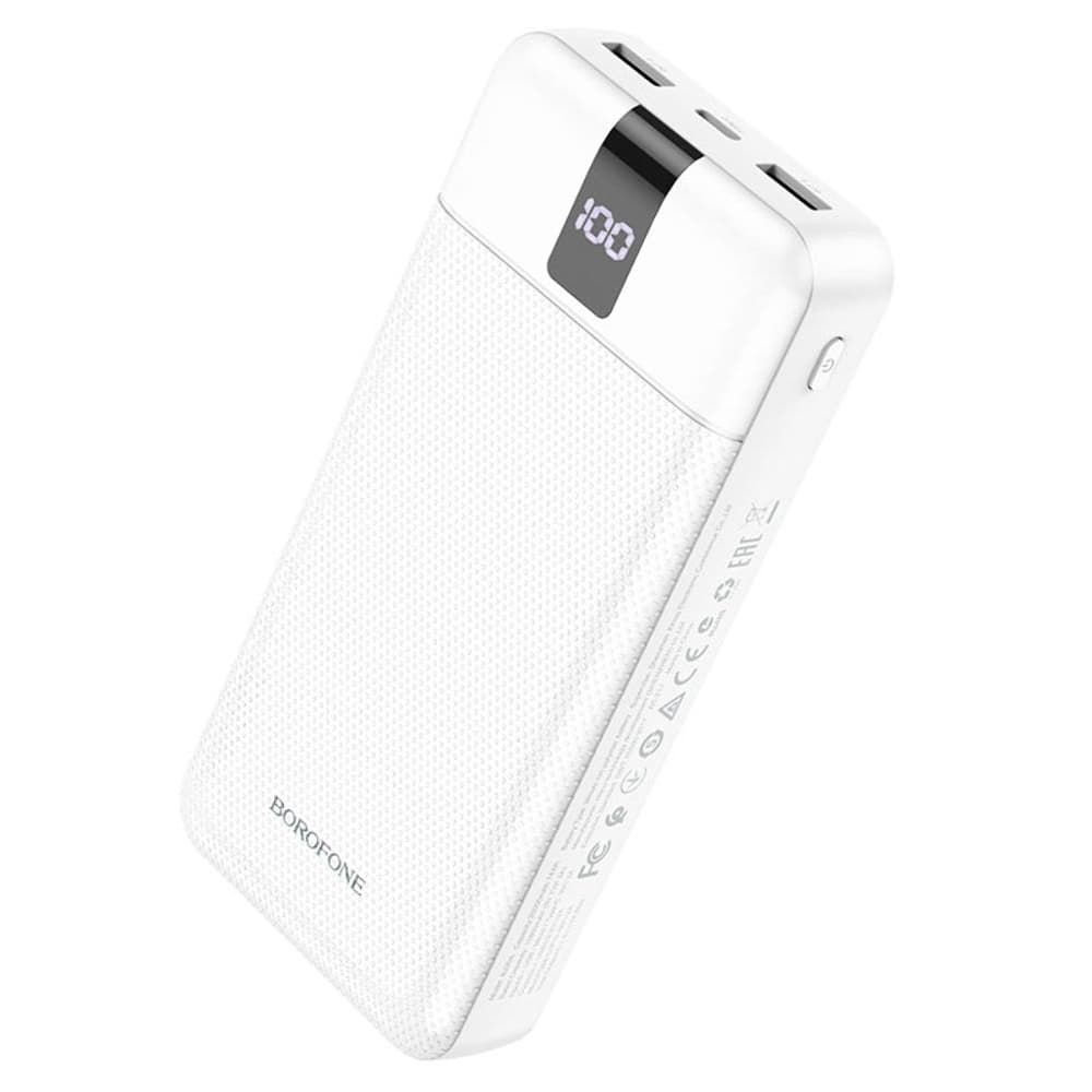 Power bank Borofone BJ20A, 20000 mAh, білий