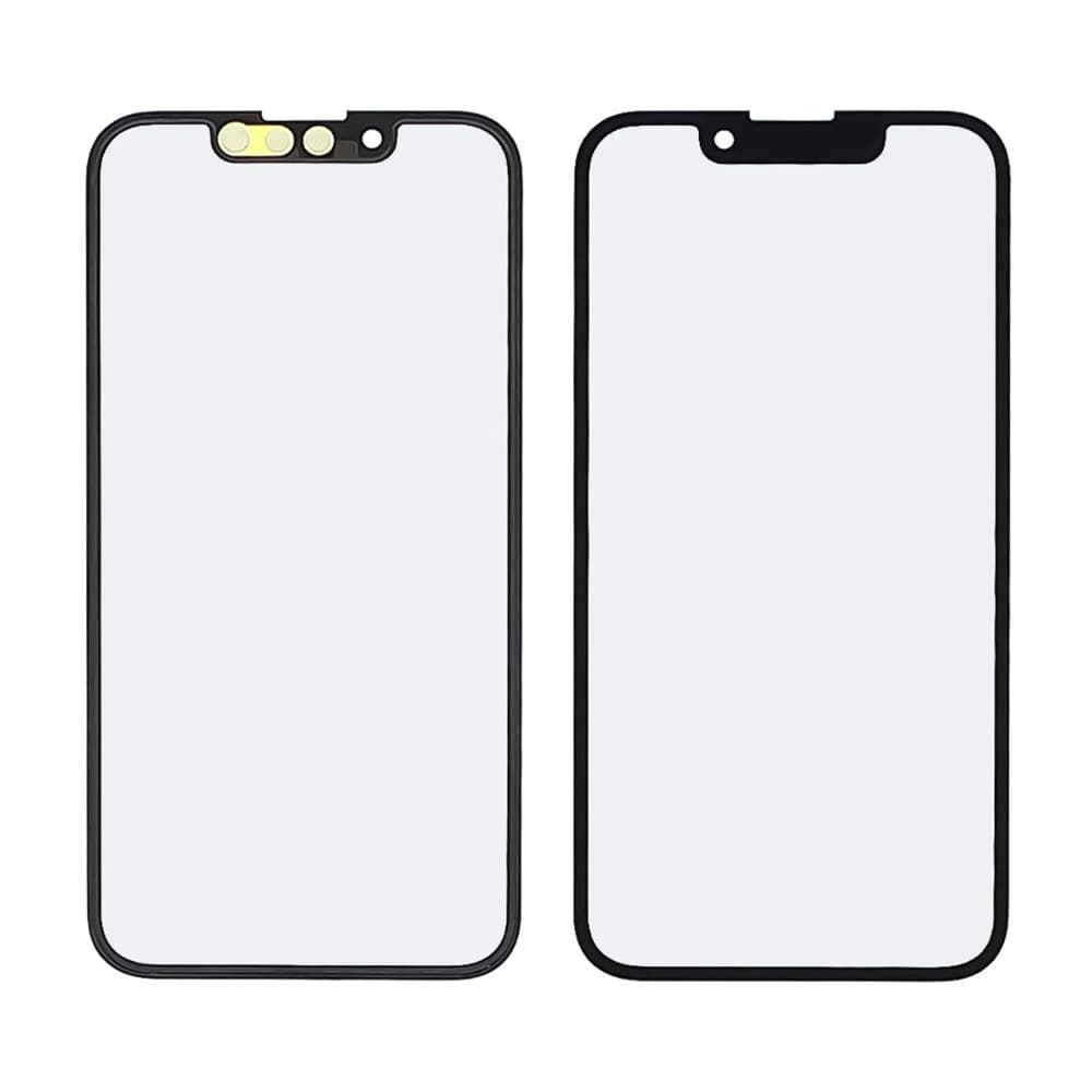 Стекло дисплея Apple iPhone 13 Pro, черное, с OCA-пленкой | стекло тачскрина