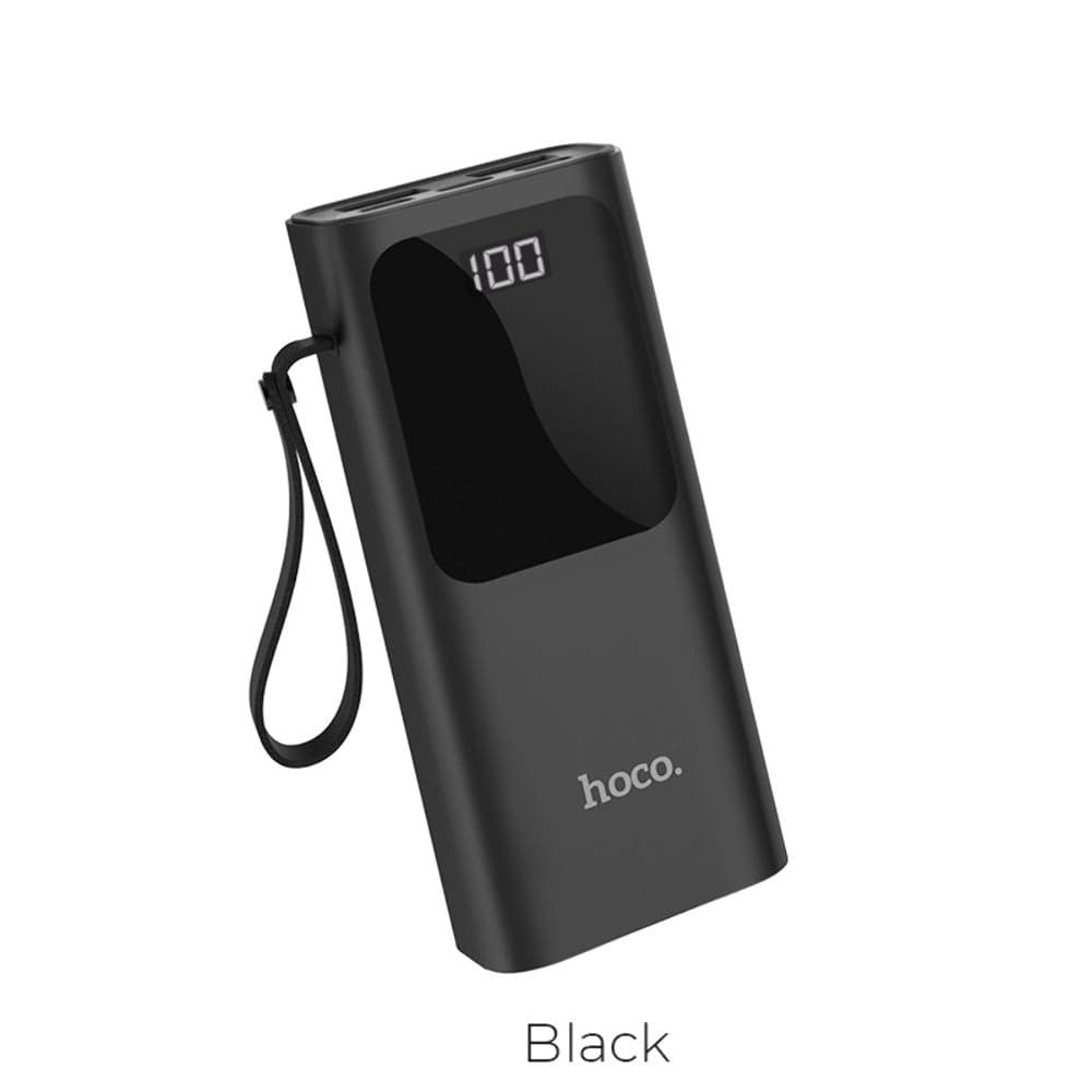 Power bank Hoco J41 Treasure, 10000 mAh, чорний