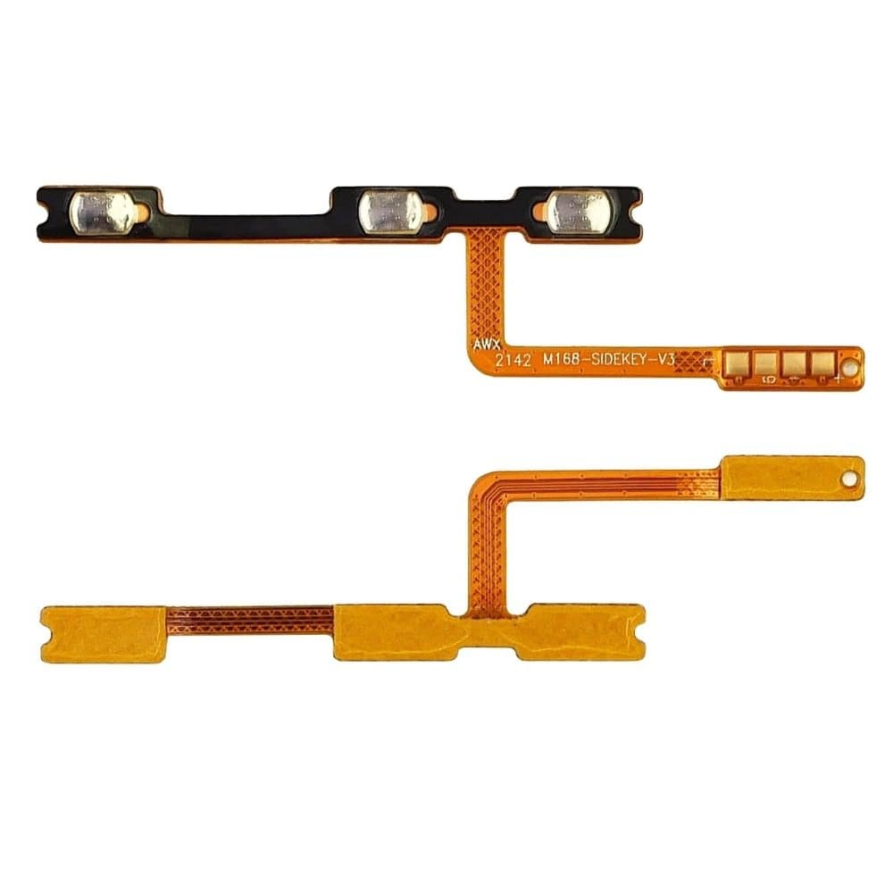 Шлейф Samsung SM-A032 Galaxy A03 Core, кнопки включения, кнопок звука (регуляции громкости), боковых клавиш, Original (PRC)