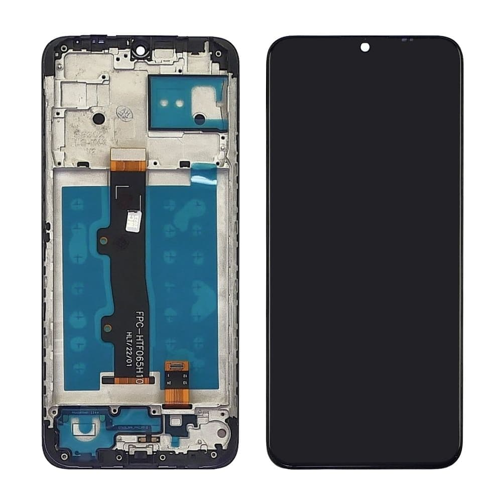 Дисплей Motorola Moto E7 Power, PAMH0001IN, PAMH0010IN, PAMH0019IN, Moto E7i Power, XT2097-13, чорний | з тачскріном | в передній панелі | Original (PRC) | дисплейный модуль, экран