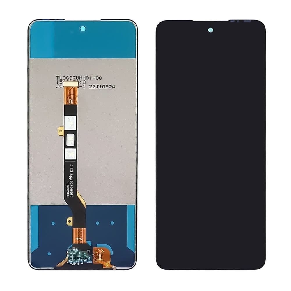 Дисплей Tecno Camon 19 Neo, CH6i, чорний | з тачскріном | Original (PRC) | дисплейный модуль, экран