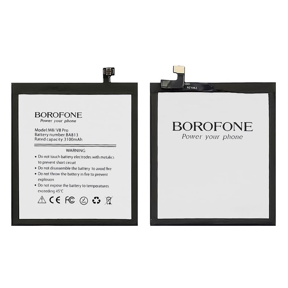 Акумулятор Meizu M8, V8 Pro, M712H, BA813, Borofone | 3-12 міс. гарантії | АКБ, батарея, аккумулятор