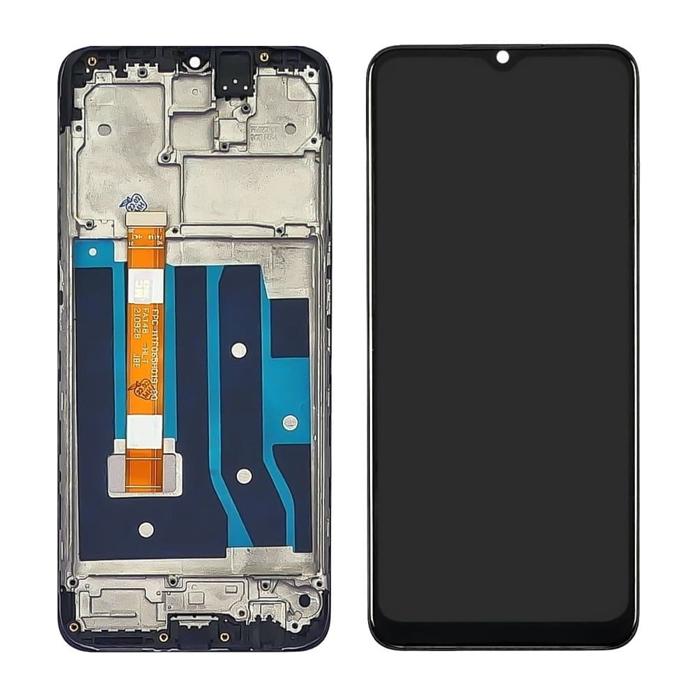 Дисплей Oppo A5 (2020), CPH1931, CPH1933, CPH1935, CPH1943, CPH1959, A9 (2020), CPH1937, CPH1939, CPH1941, чорний | з тачскріном | в передній панелі | Original (PRC) | дисплейный модуль, экран