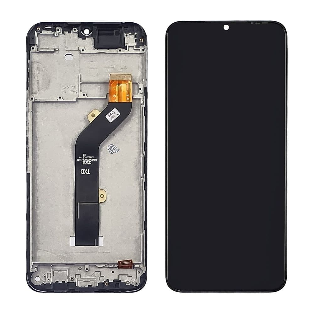 Дисплей Tecno Spark 7, Spark 7 Go, KF6, KF6n, KF6M, 1540411640, чорний | з тачскріном | в передній панелі | Original (PRC) | дисплейный модуль, экран