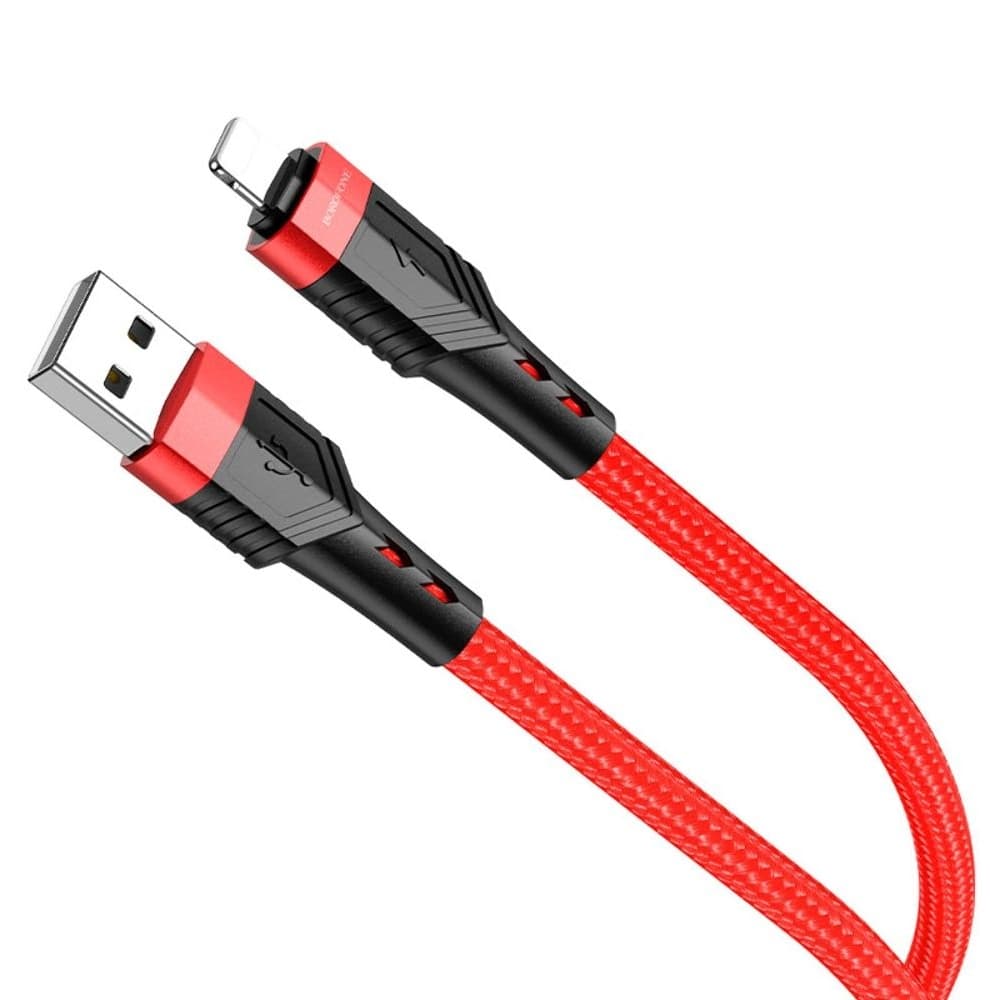 USB-кабель Borofone BU35, Lightning, красный