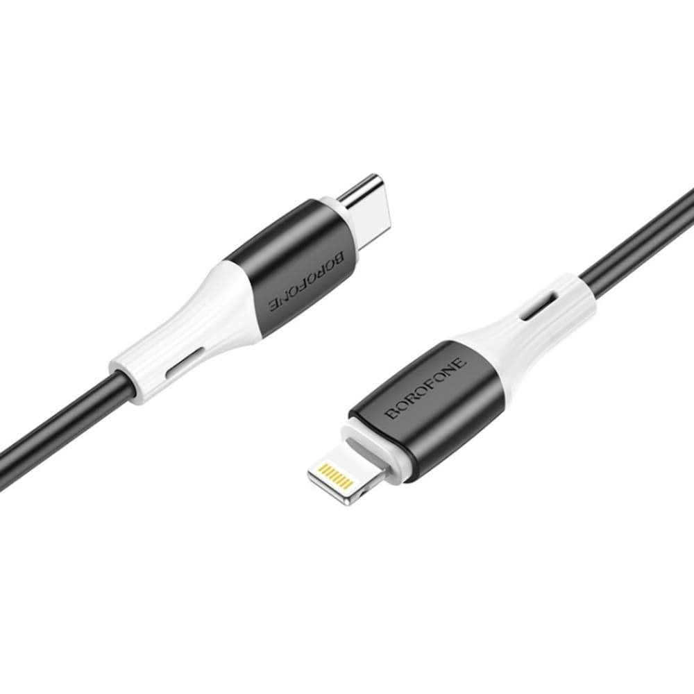 USB-кабель Borofone BX79, Type-C на Lightning, Power Delivery (20 Вт), 100 см, чорний