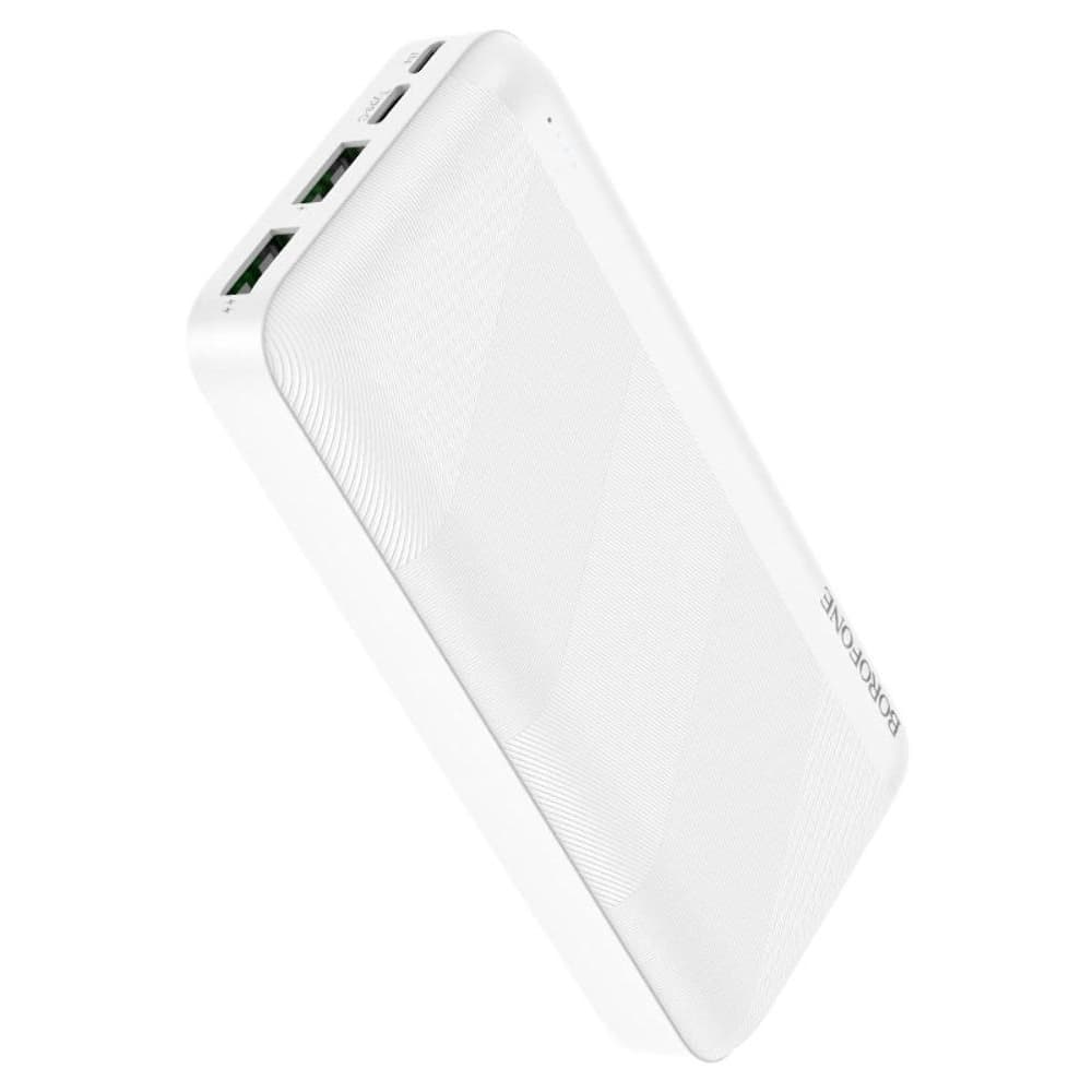 Power bank Borofone BJ27A, 20000 mAh, білий