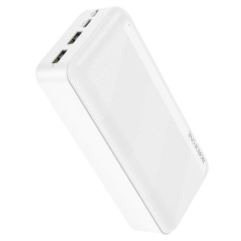 Power bank Borofone BJ27B, 30000 mAh, білий