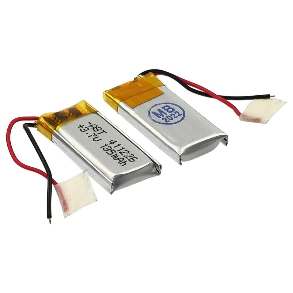 Акумулятор 281125P, універсальний, з контролером, 2.8 х 11 х 25 мм, 135 mAh, для TWS навушників, Bluetooth гарнитур, MP3 плееров | АКБ, батарея, аккумулятор