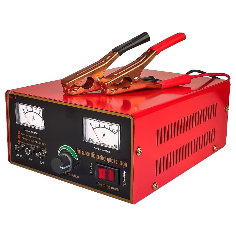 Умное зарядное устройство MF-3, 12V, 24V, 30А, 600W, для гелевых, кислотных, AGM аккумуляторов