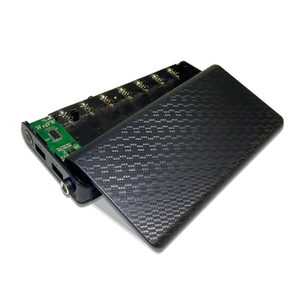 Источник бесперебойного питания сетевого оборурудования 12V, 9V, 5V, под аккумуляторы 18650 до 7 шт