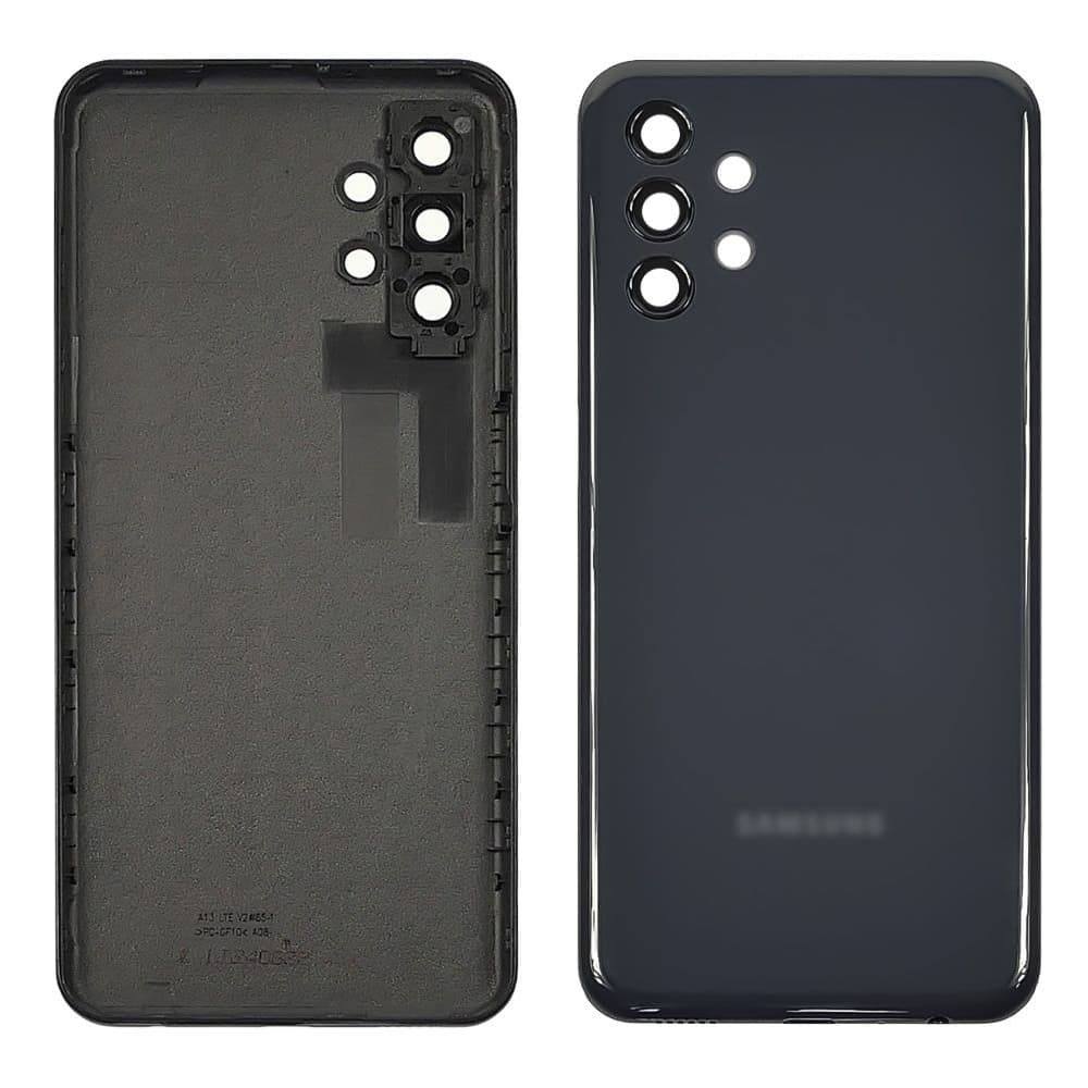 Задня кришка Samsung SM-A135 Galaxy A13, чорна, Original (PRC) | корпус, задняя панель аккумулятора, АКБ, батареи