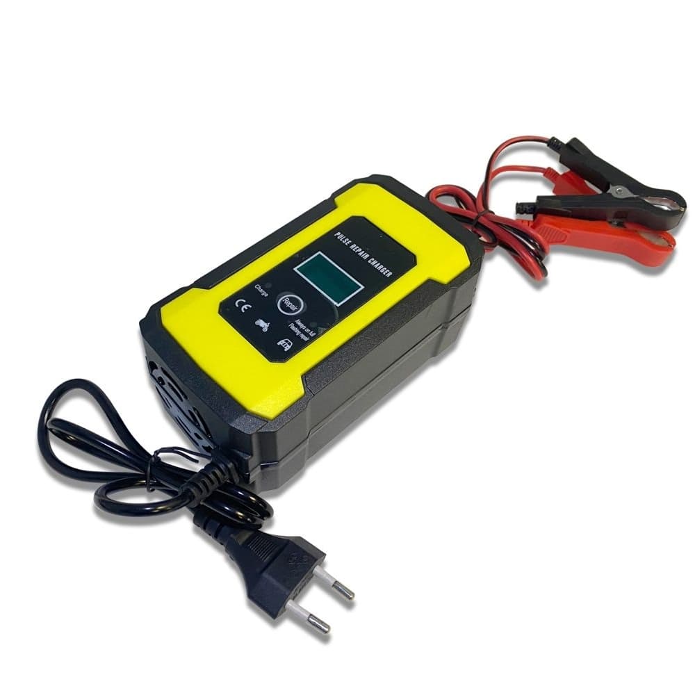 Умное зарядное устройство 12V, 6A, для гелевых, кислотных, AGM аккумуляторов