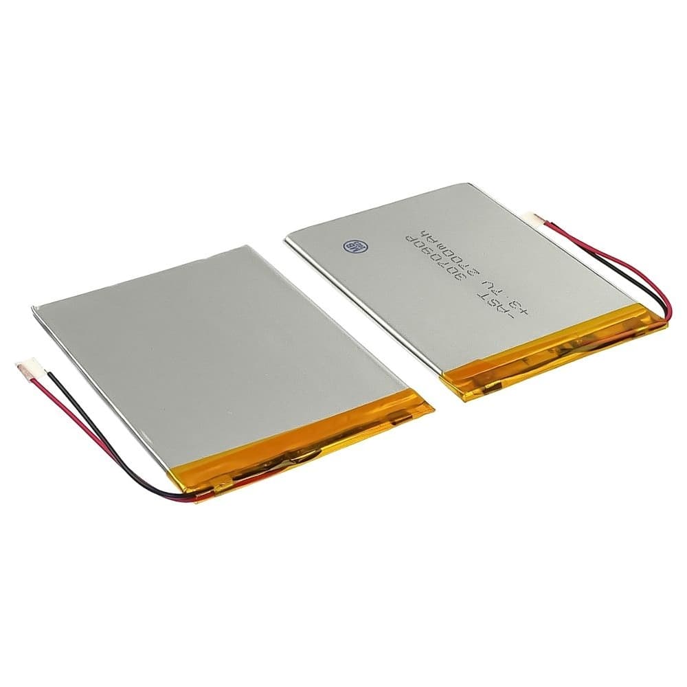 Акумулятор 307090P, універсальний, з контролером, 3 х 70 х 93 мм, 1800 mAh, для планшета | АКБ, батарея, аккумулятор