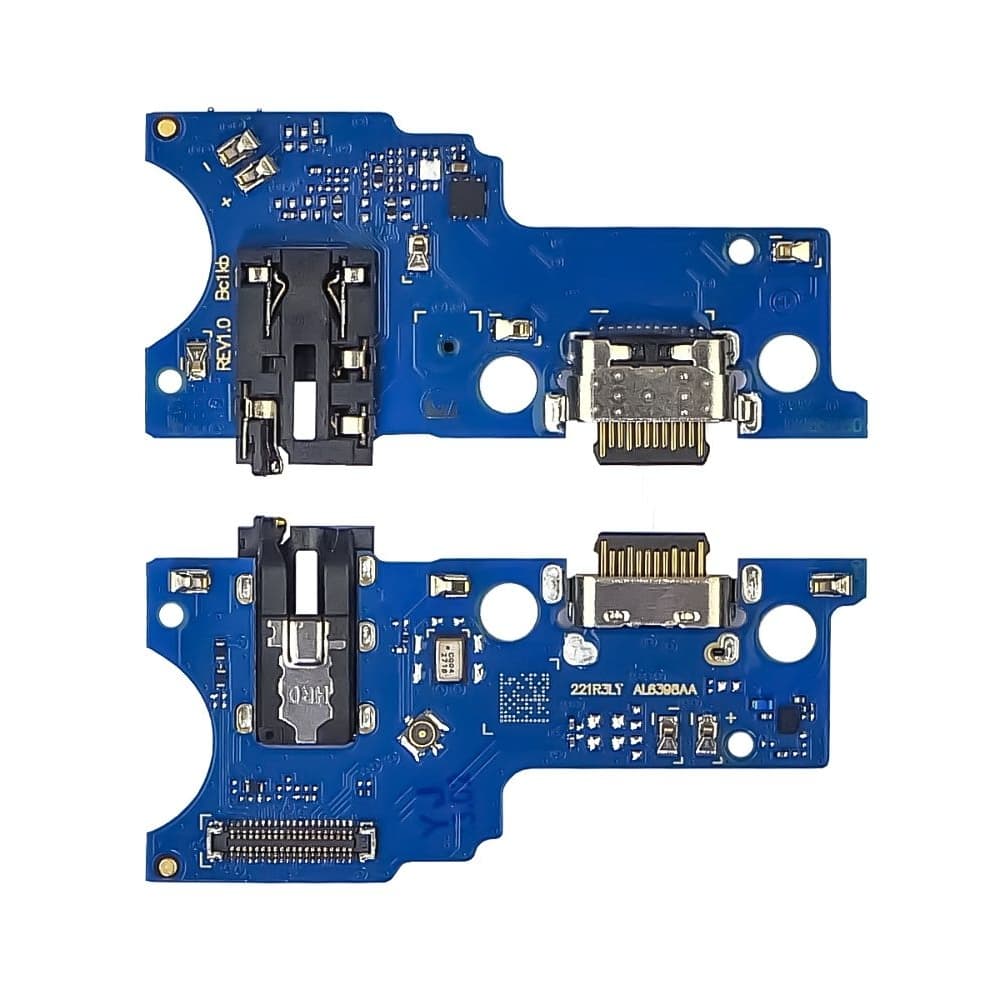 Плата зарядки Samsung SM-A042 Galaxy A04e, шлейф коннектора зарядки, с микрофоном, High Copy