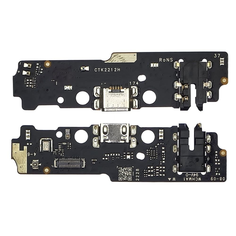Плата зарядки Xiaomi Poco C50, Xiaomi Redmi A1, Redmi A2, с микрофоном, шлейф коннектора зарядки, High Copy