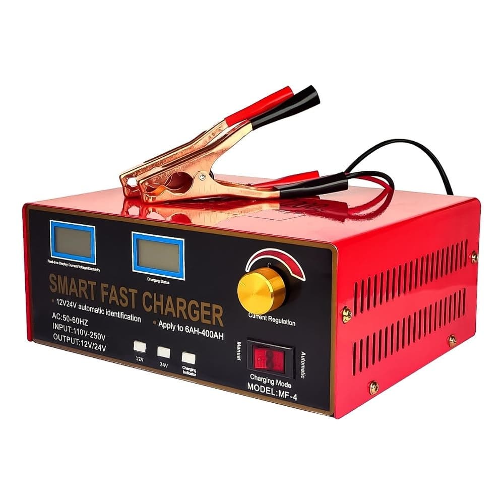 Умное зарядное устройство MF-4, 12V, 24V, 20А, 600W, гелевых, кислотных, AGM аккумуляторов